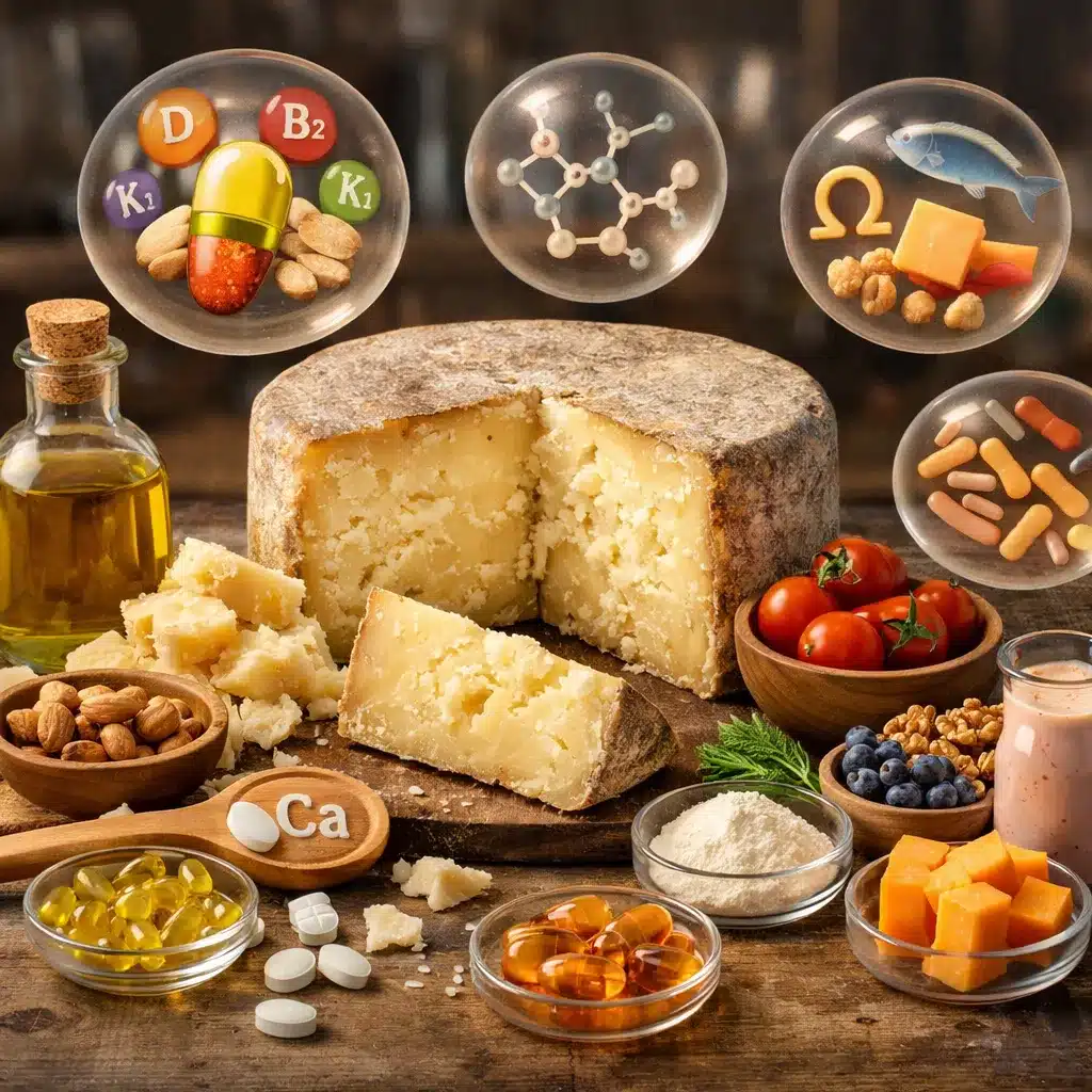 Związki aktywne w serach dojrzewających