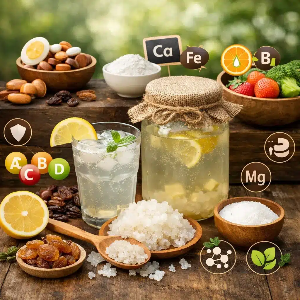 Kefir wodny – wartości i korzyści