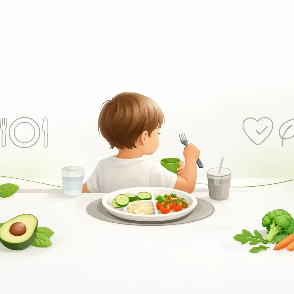 Jak uczyć dziecko samodzielności przy stole