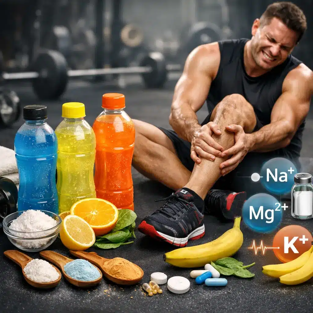 Elektrolity a skurcze mięśni