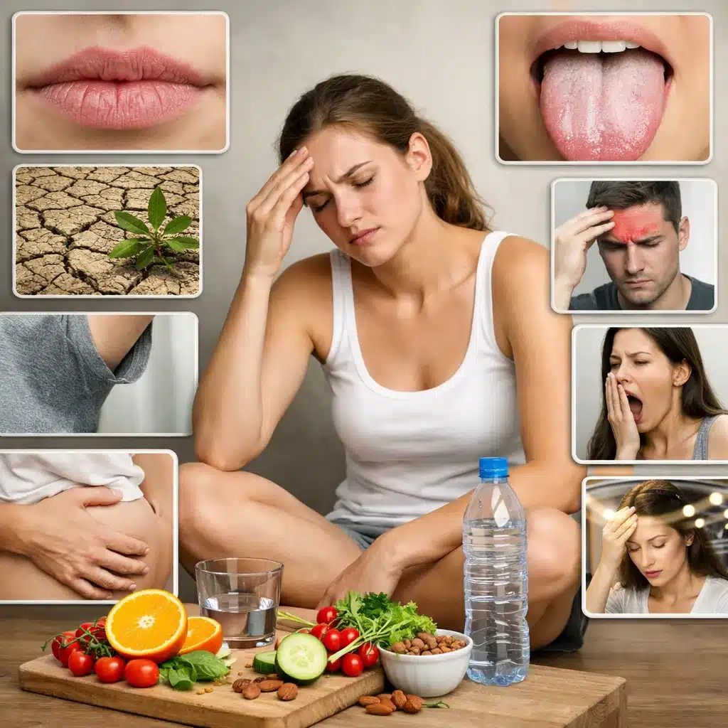 Jakie są objawy odwodnienia organizmu?