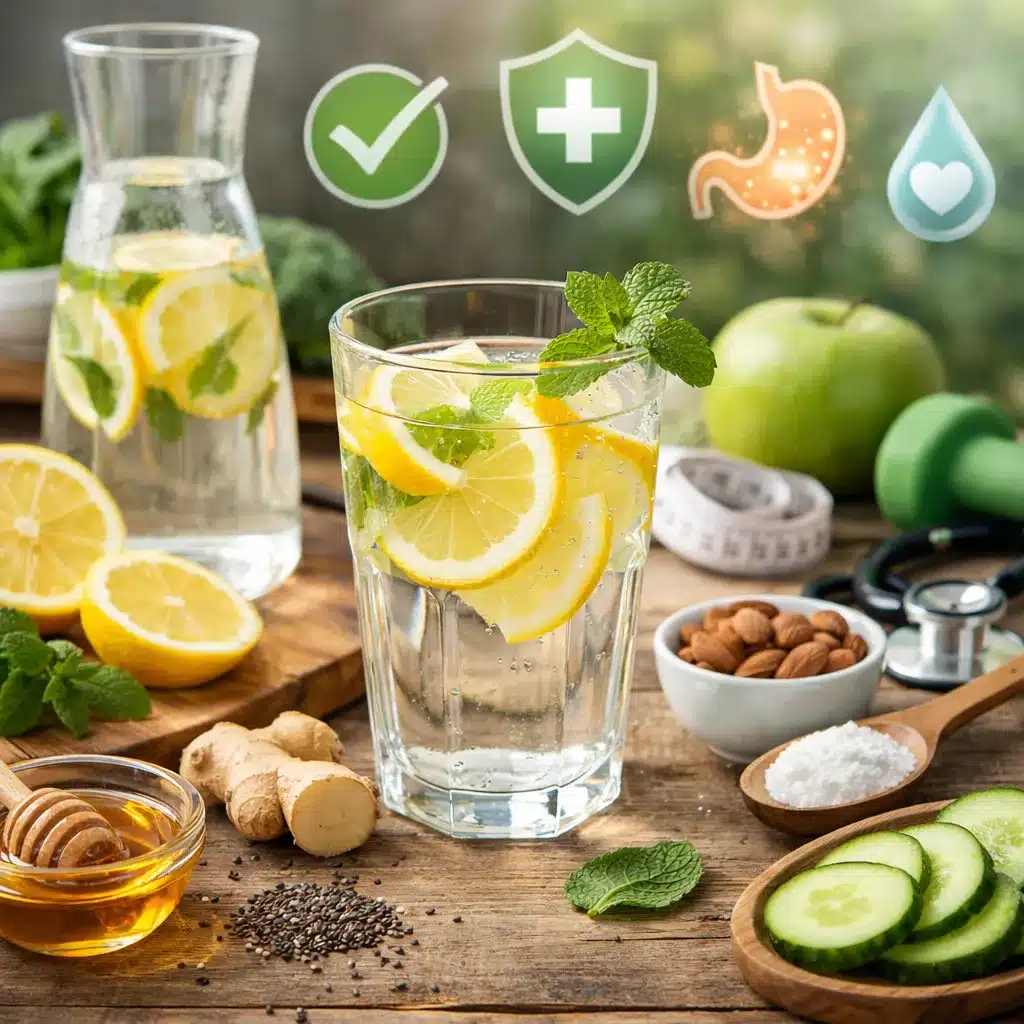 Czy woda z cytryną jest zdrowa?