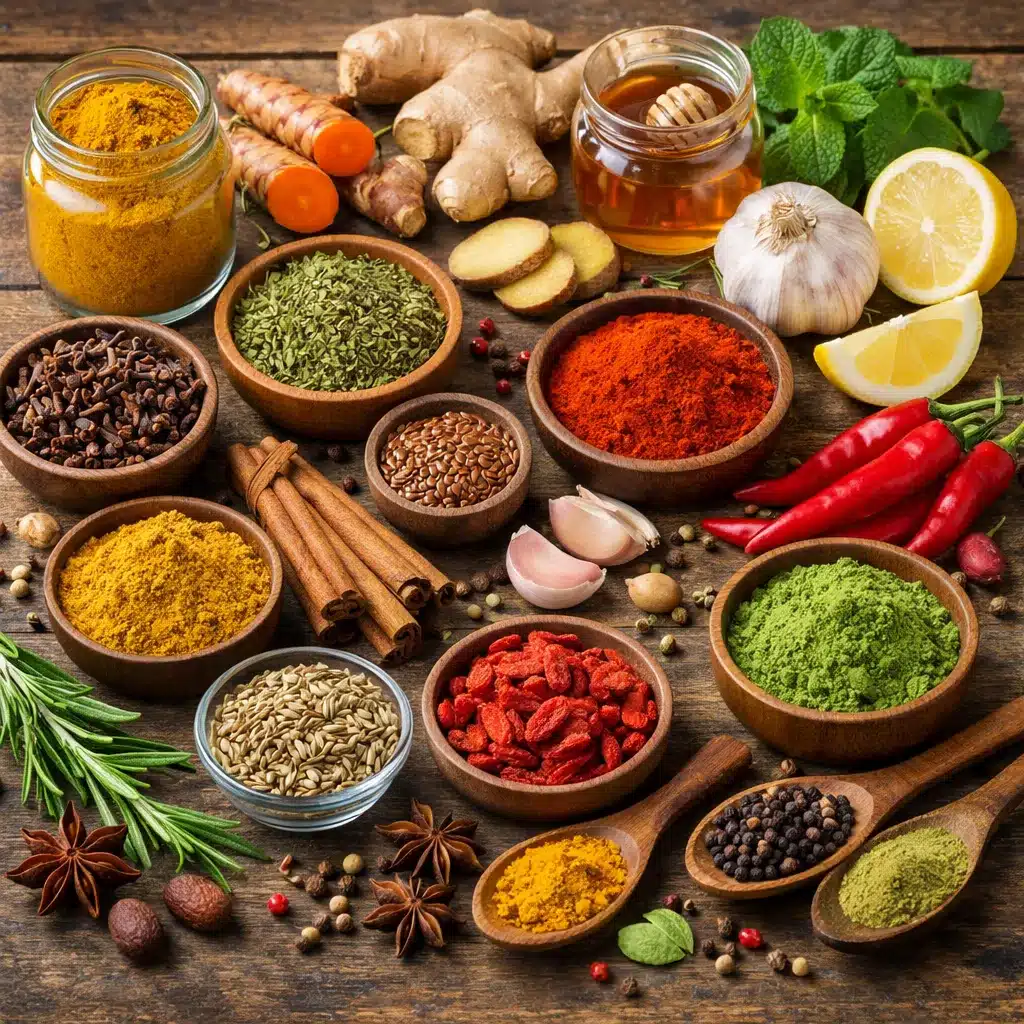 Jakie przyprawy mają właściwości prozdrowotne?