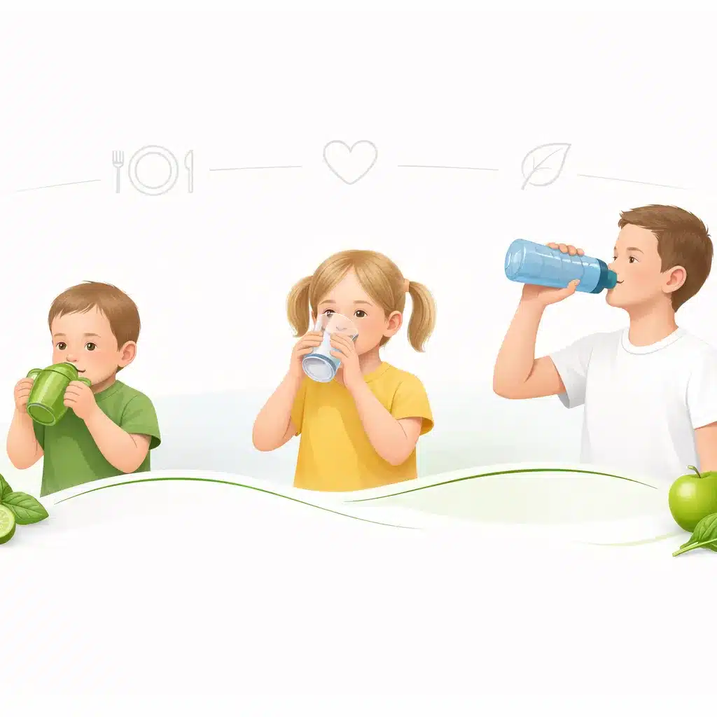 Ile wody powinno pić dziecko w różnym wieku