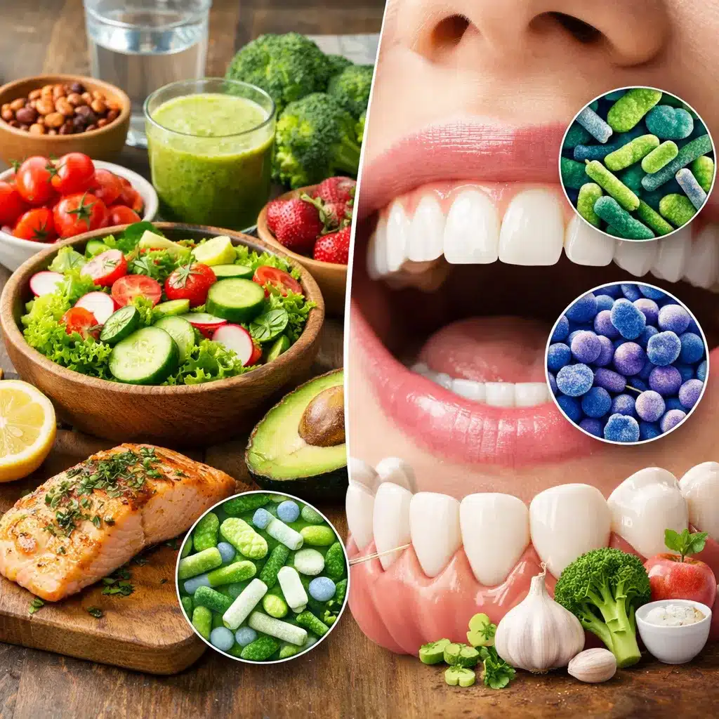 Jak dieta wpływa na florę bakteryjną jamy ustnej?