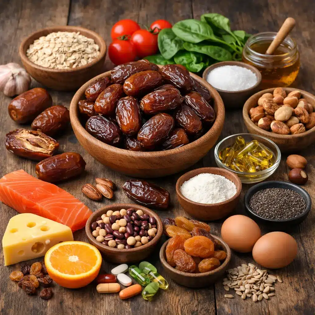 Składniki odżywcze w daktylach