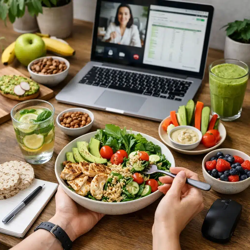 Jak zdrowo jeść przy pracy zdalnej