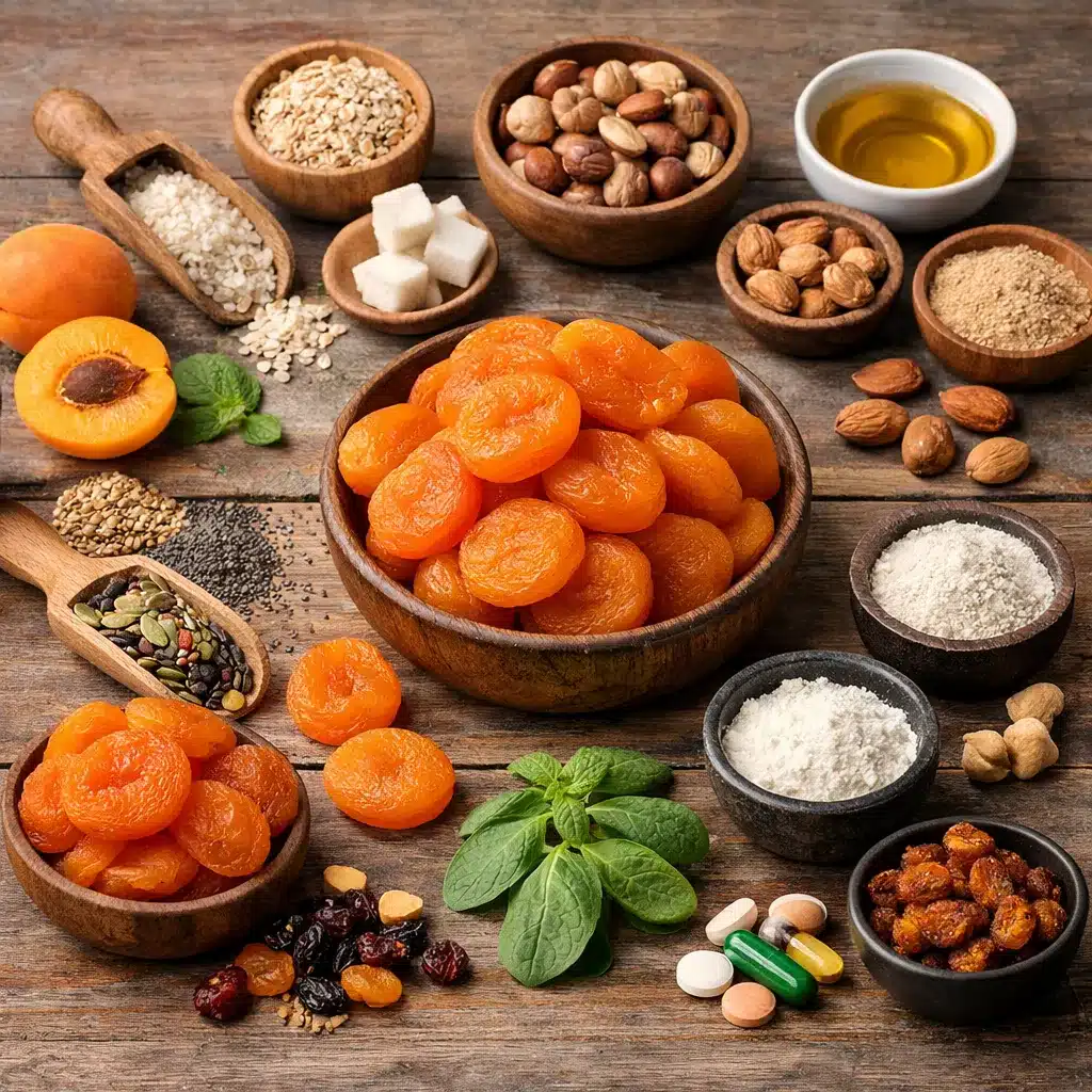 Suszone morele – wartości odżywcze