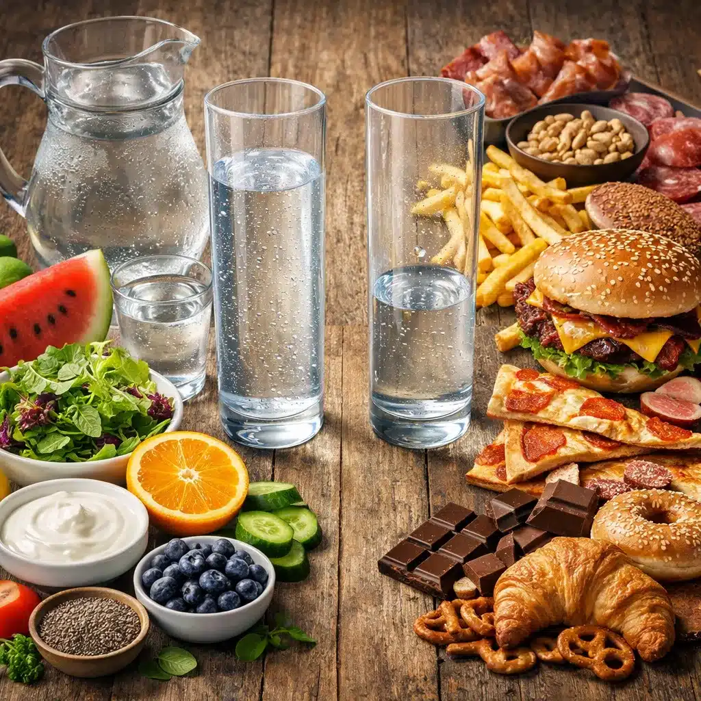 Jak dieta wpływa na poziom nawodnienia?