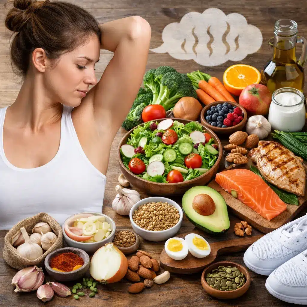 Czy jedzenie może wpływać na zapach ciała?