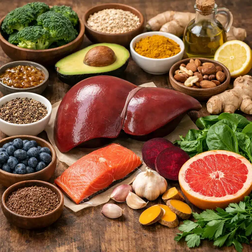 Jakie produkty wspierają pracę wątroby?