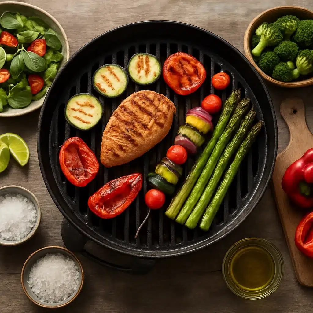 Jak zdrowo grillować – produkty i techniki