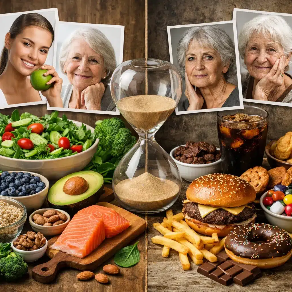 Czy dieta może wpływać na procesy starzenia?
