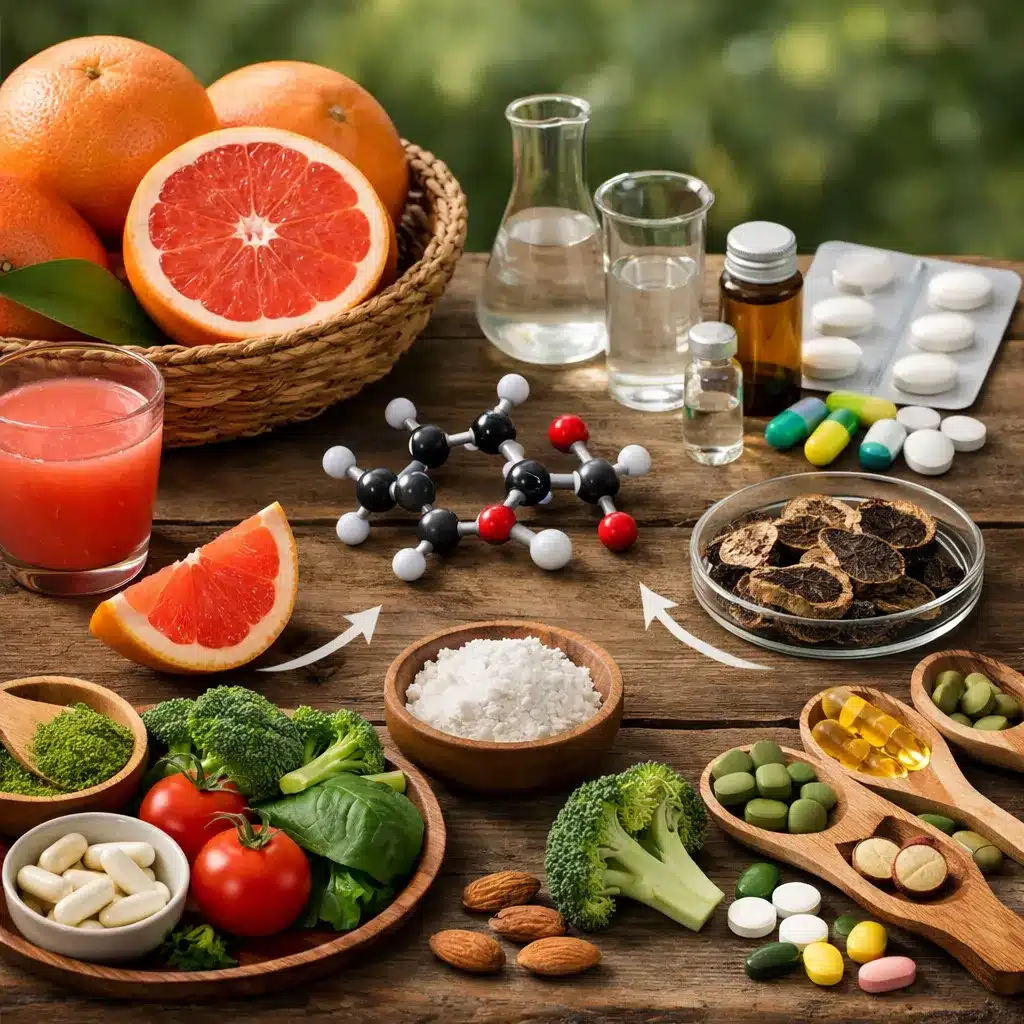 Grejpfruty – furanokumaryny i ich działanie