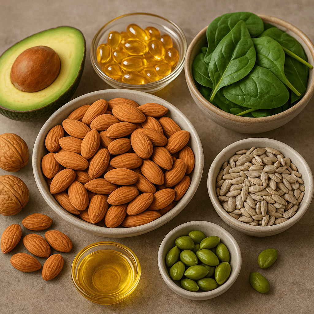 Witamina E jako silny antyoksydant