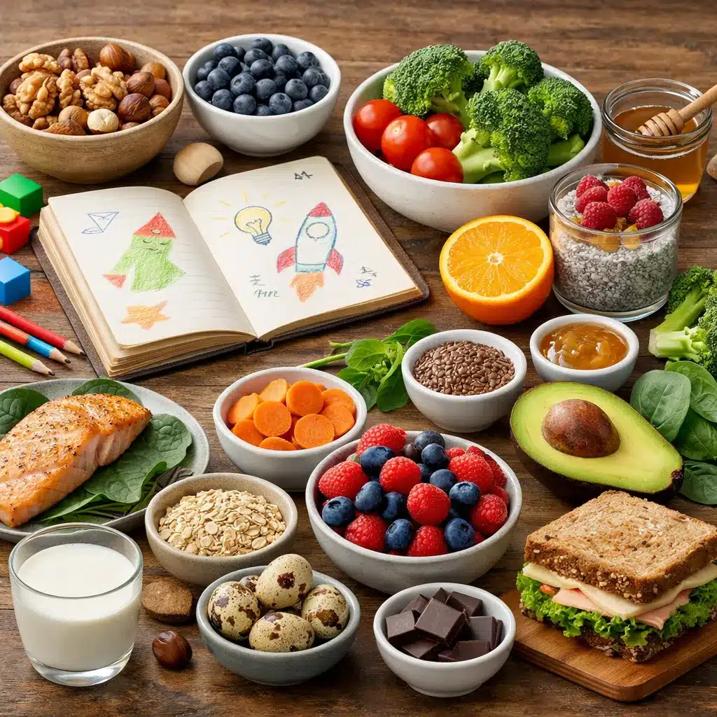 Jakie produkty wspierają koncentrację u dzieci?