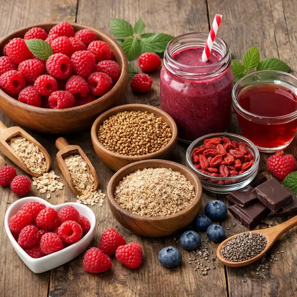 Maliny – błonnik i przeciwutleniacze