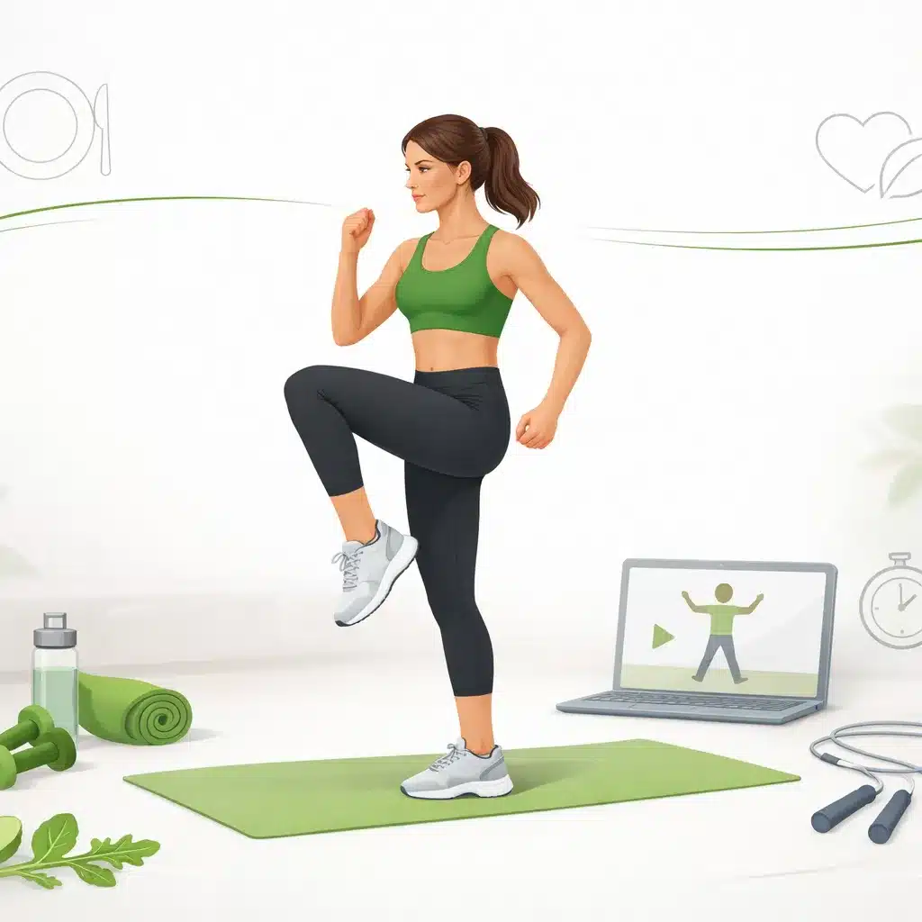 Trening cardio w domu – najlepsze ćwiczenia