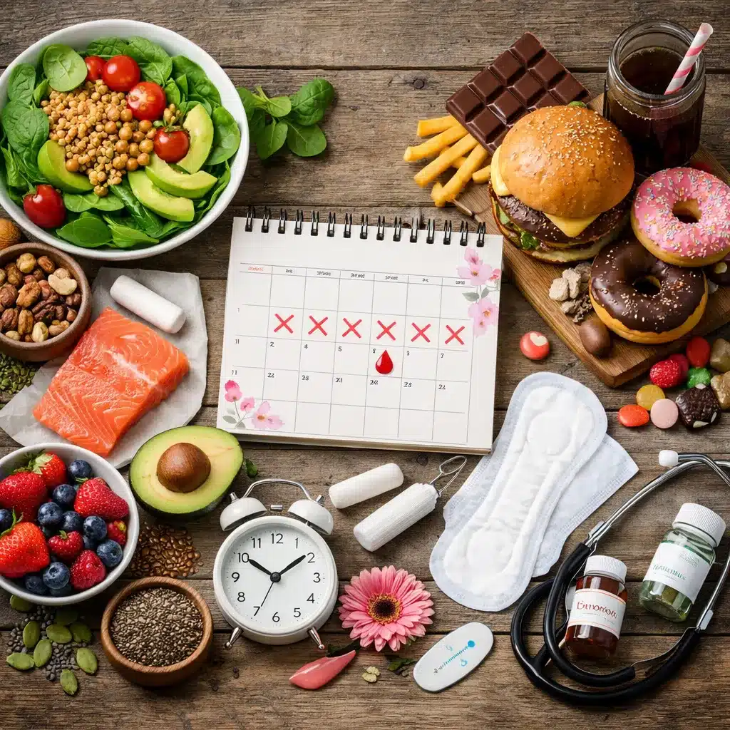 Jak dieta wpływa na cykl menstruacyjny?