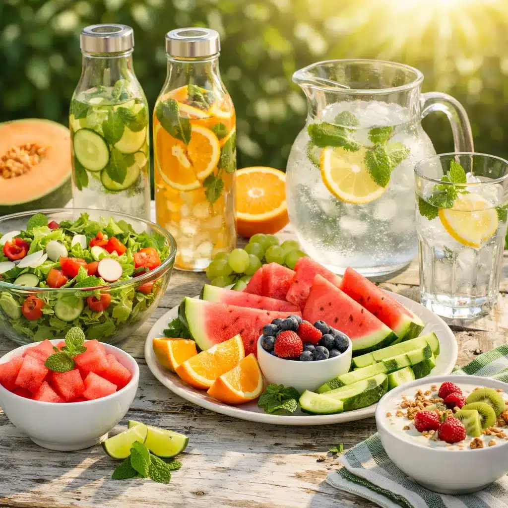 Jak odżywiać się w czasie upałów?