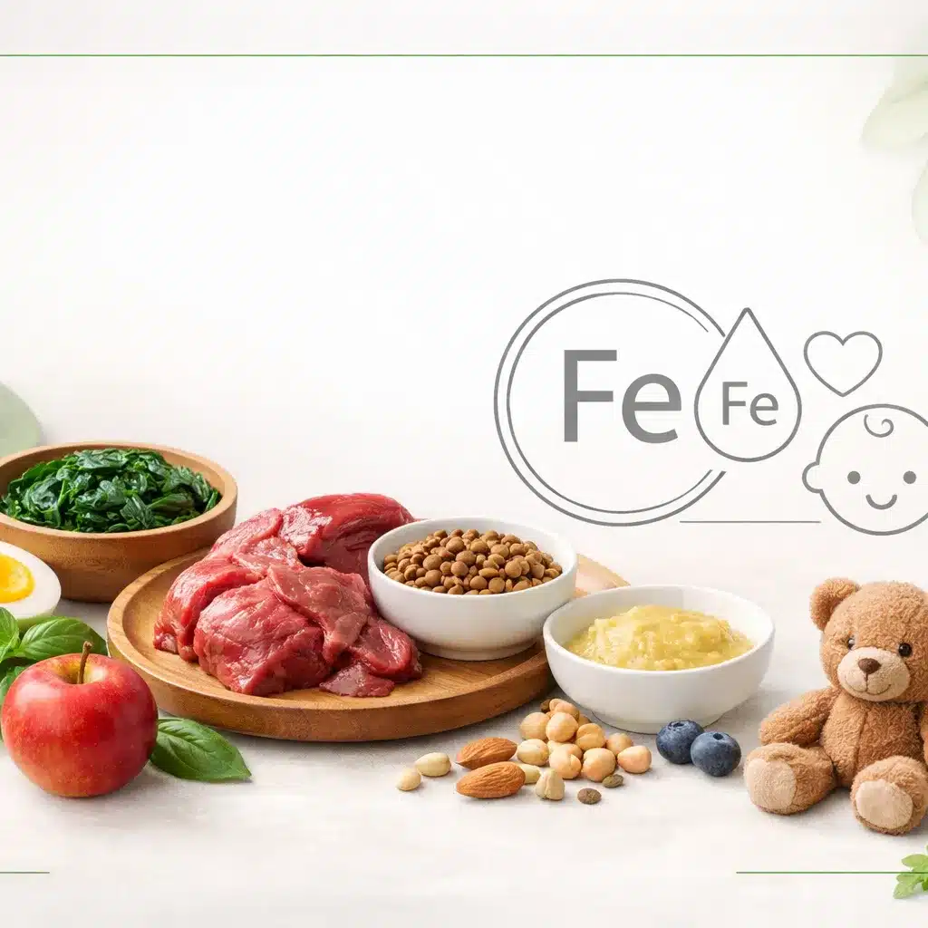 Znaczenie żelaza w diecie najmłodszych