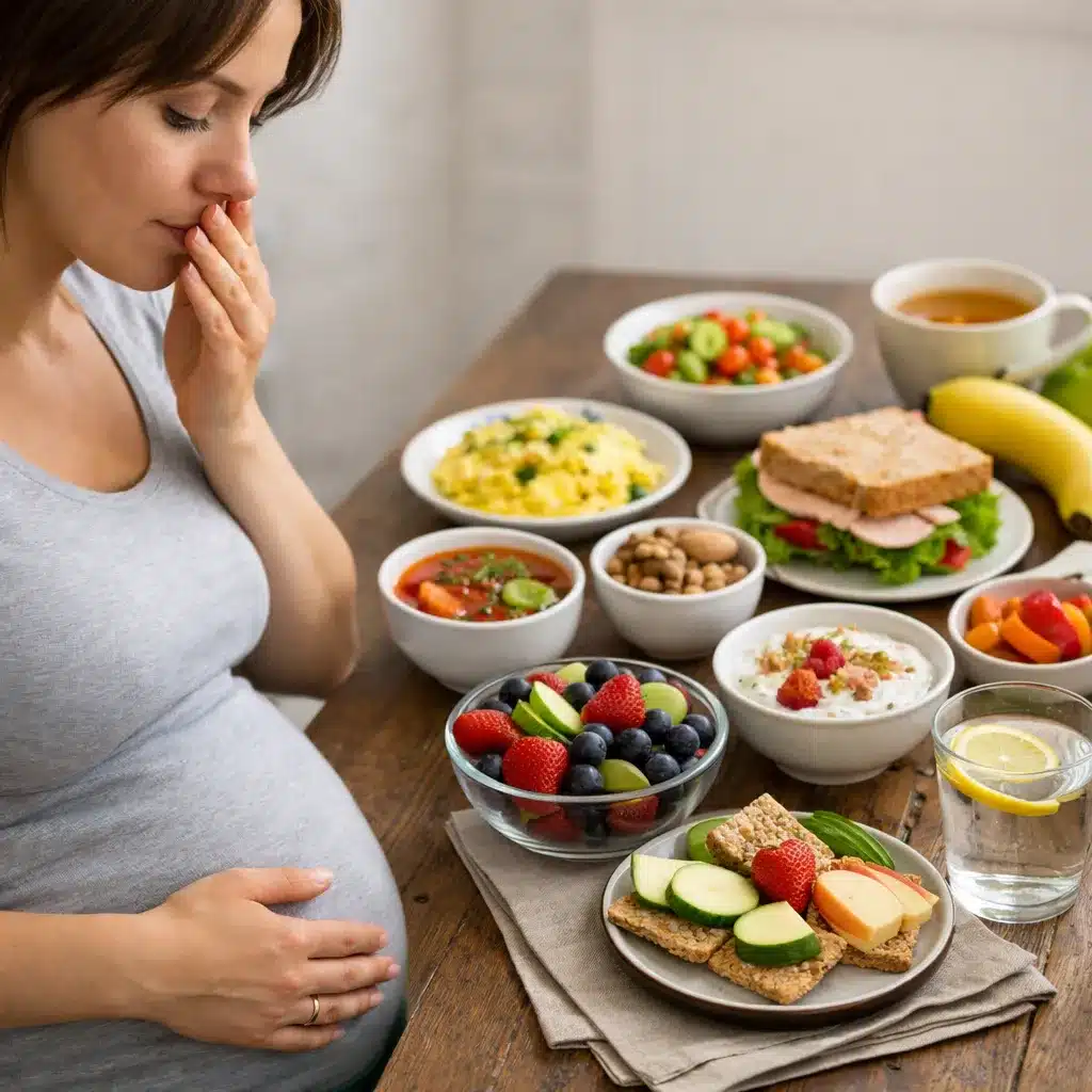 Nudności w ciąży a małe i częste posiłki