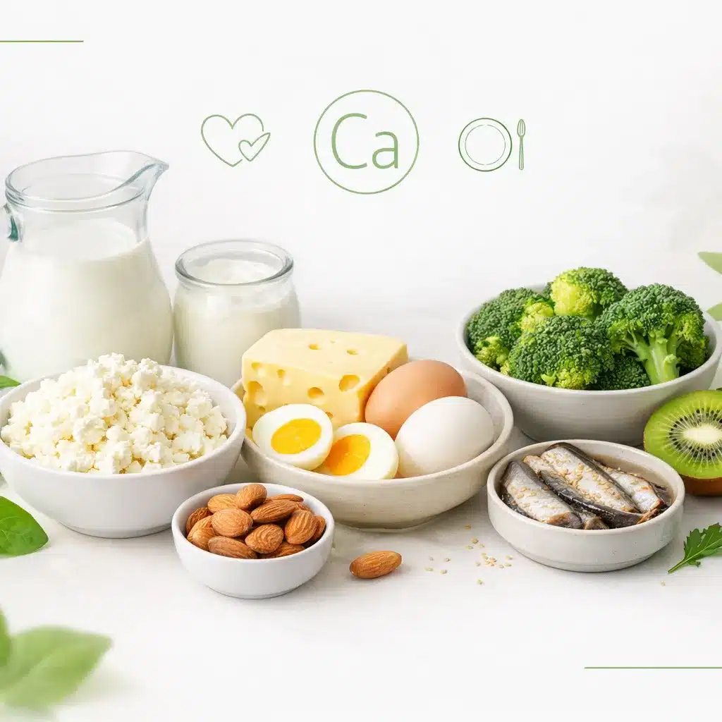 Produkty bogate w wapń dla dzieci