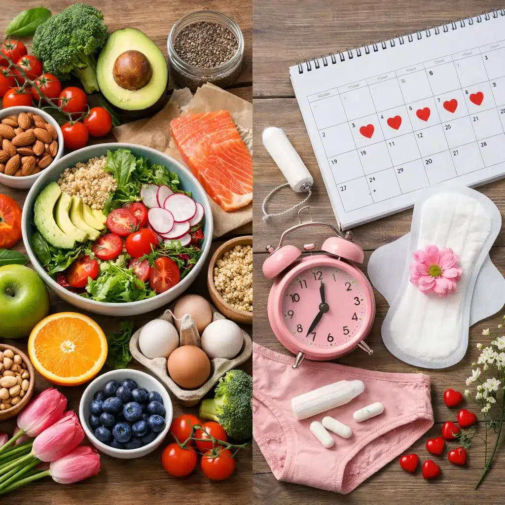 Czy dieta może wpływać na cykl menstruacyjny?