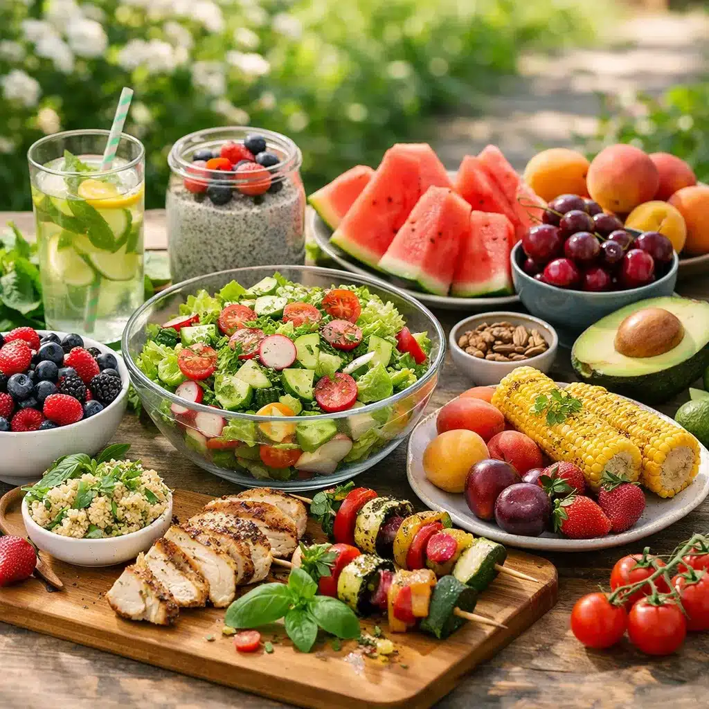 Zdrowe odżywianie w okresie letnim