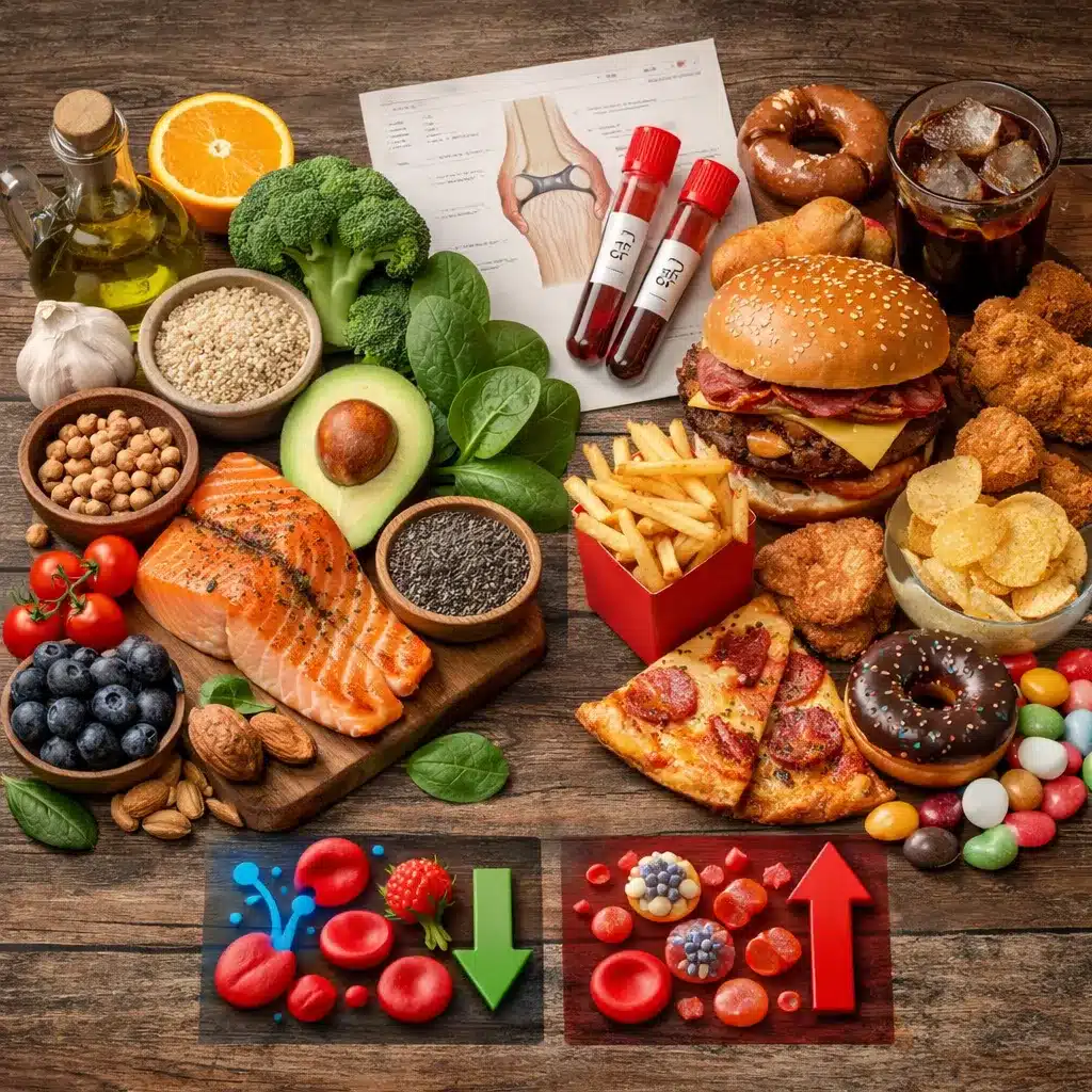 Jak dieta wpływa na markery zapalne?