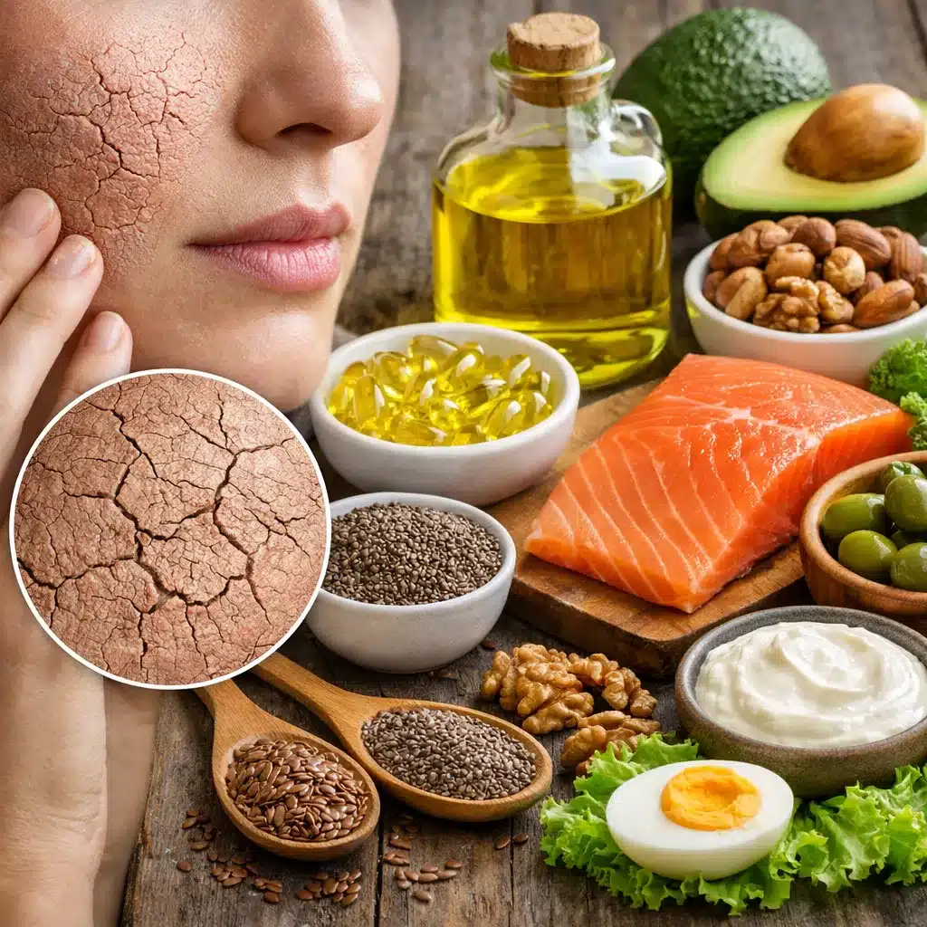 Suchość skóry a niedobór kwasów tłuszczowych