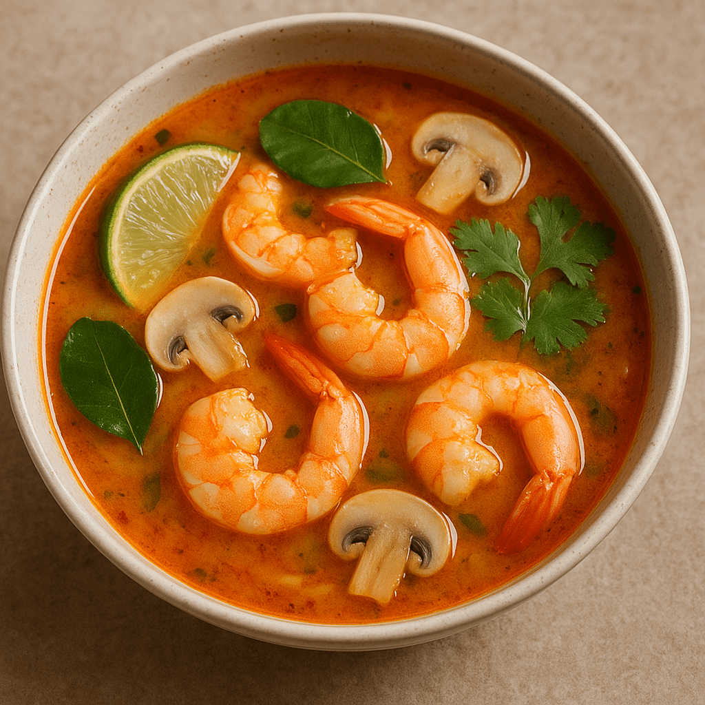 Zupa tom yum light – kuchnia tajska