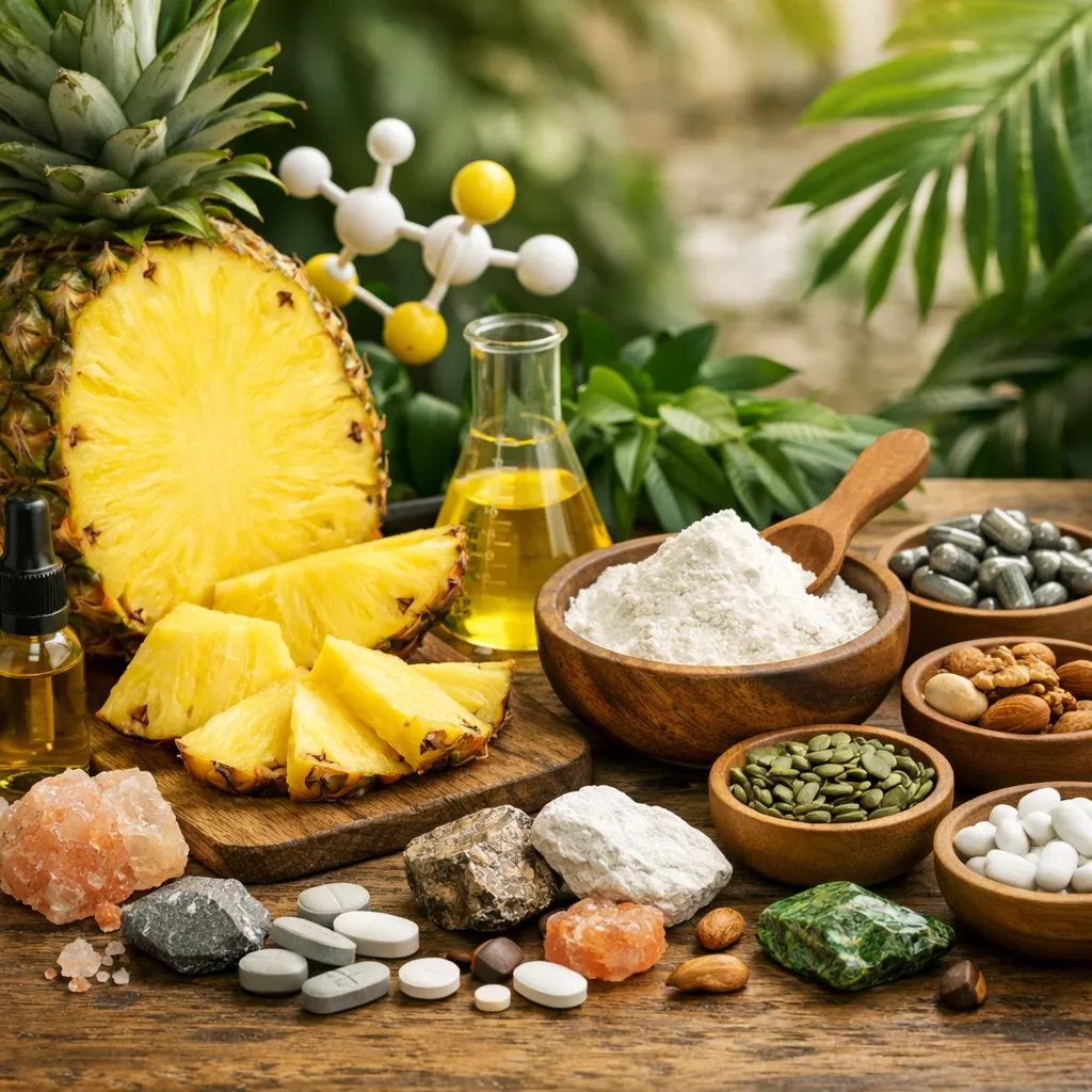Ananas – bromelaina i minerały