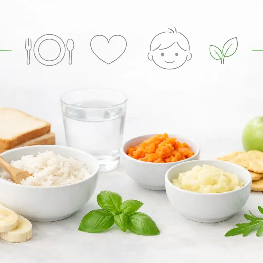 Co podawać dziecku przy biegunce i wymiotach