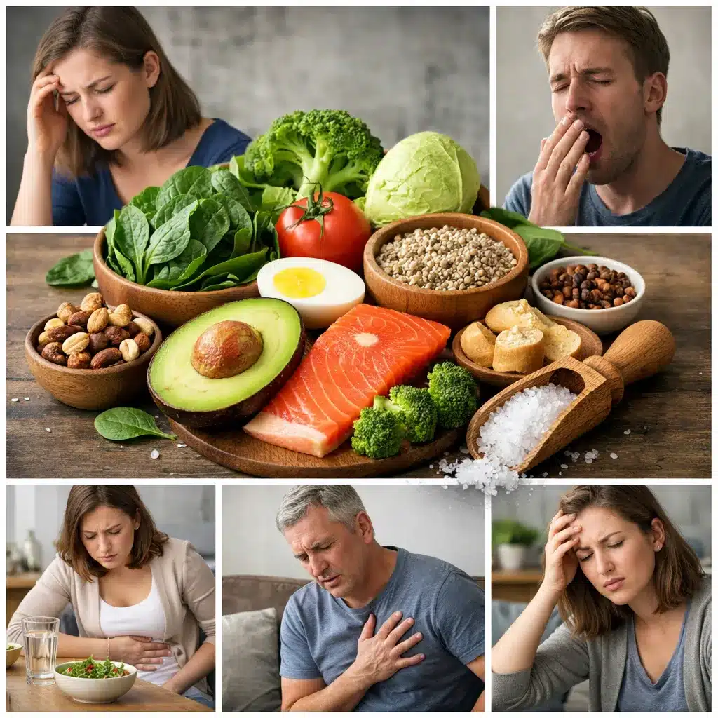 Jakie są objawy niedoboru sodu?