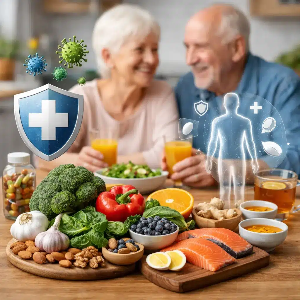 Jak dieta wpływa na odporność u seniorów?