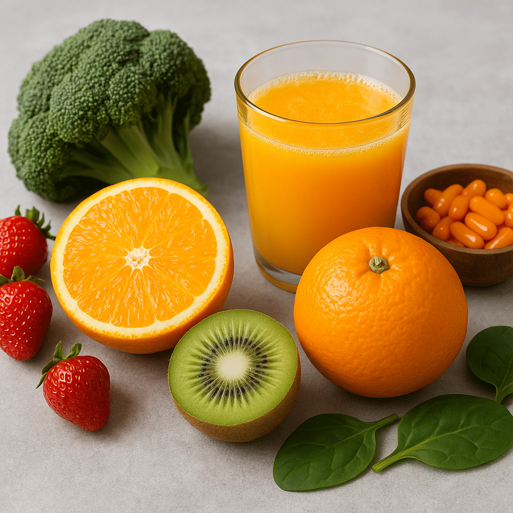 Witamina C a odporność i procesy regeneracyjne