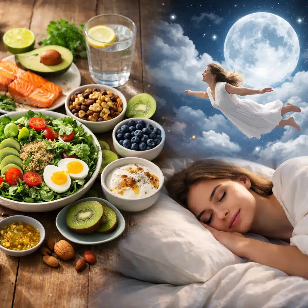 Czy jedzenie może wpływać na jakość snów?