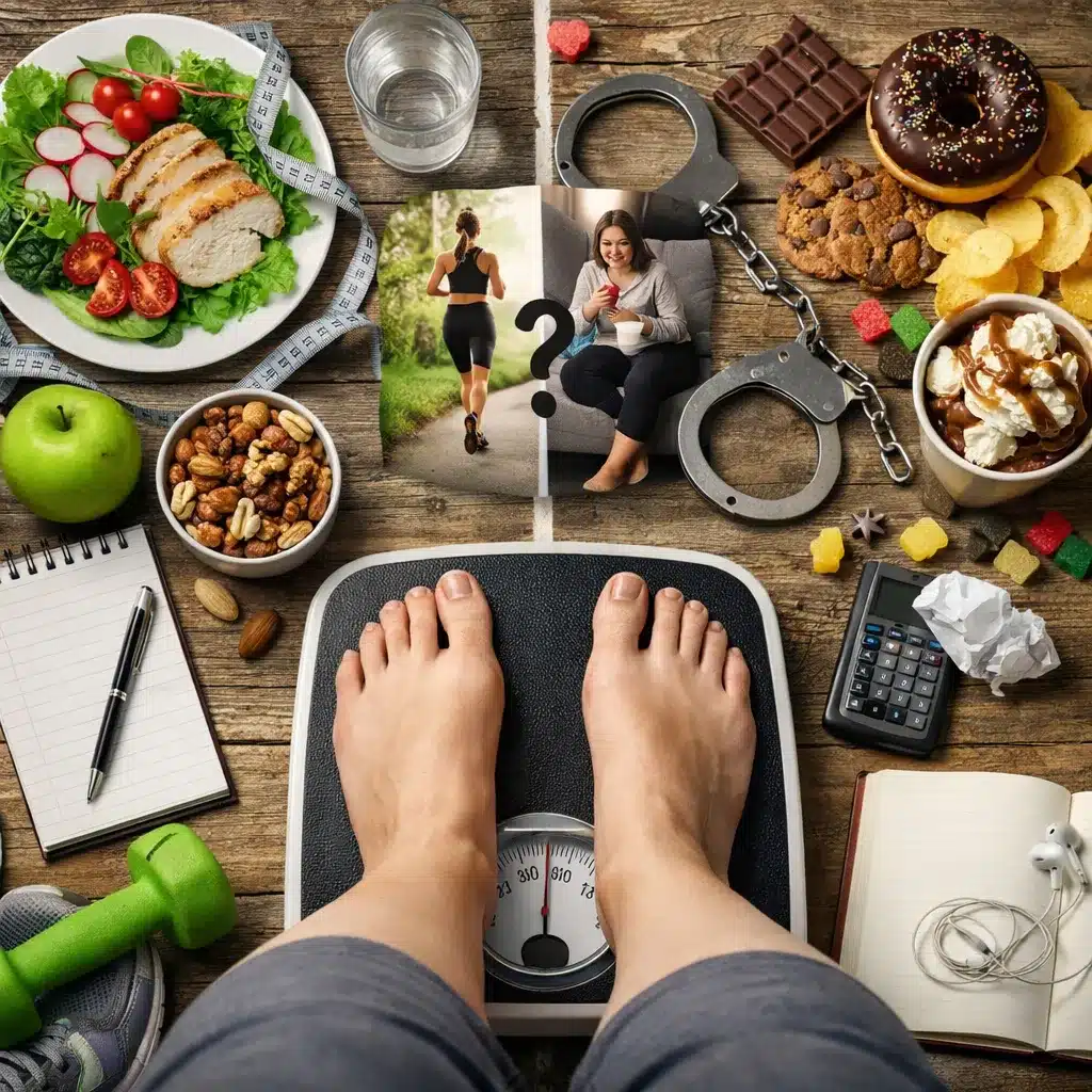 Jak schudnąć, gdy boisz się utraty kontroli