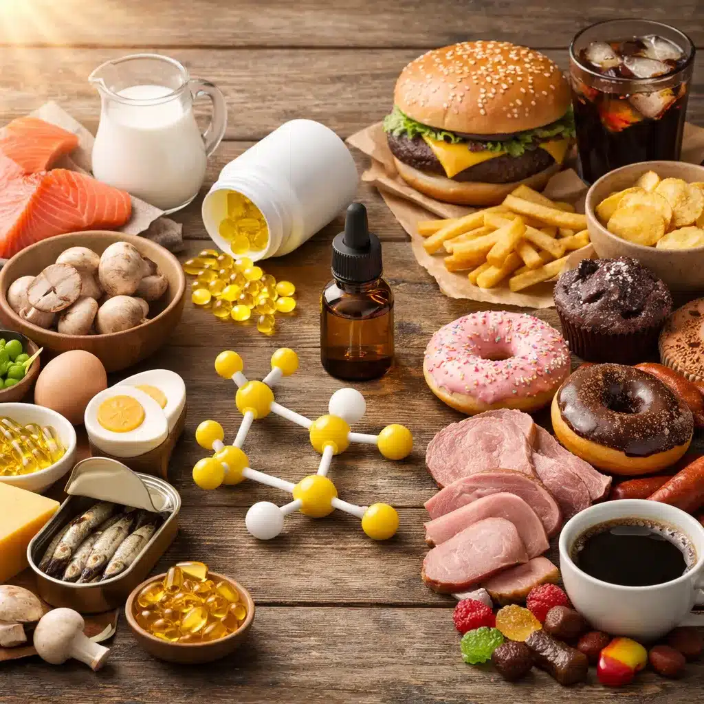 Jak dieta wpływa na poziom witaminy D?