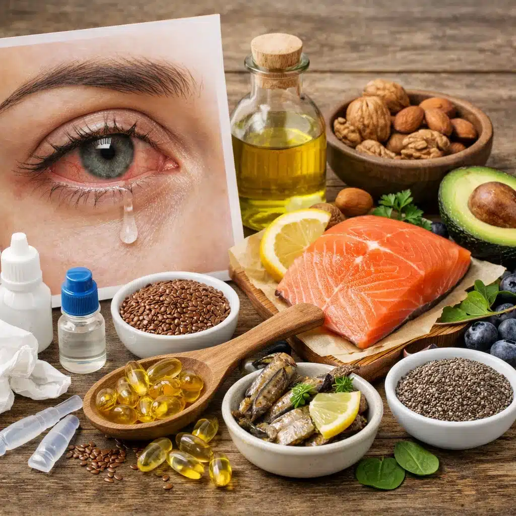 Zespół suchego oka a kwasy omega-3