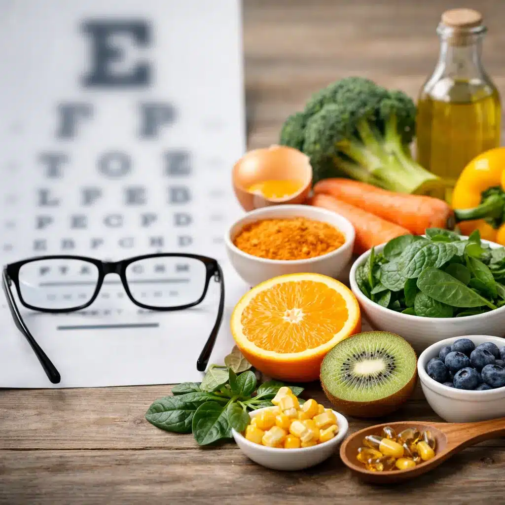 Spadek ostrości wzroku a luteina w diecie