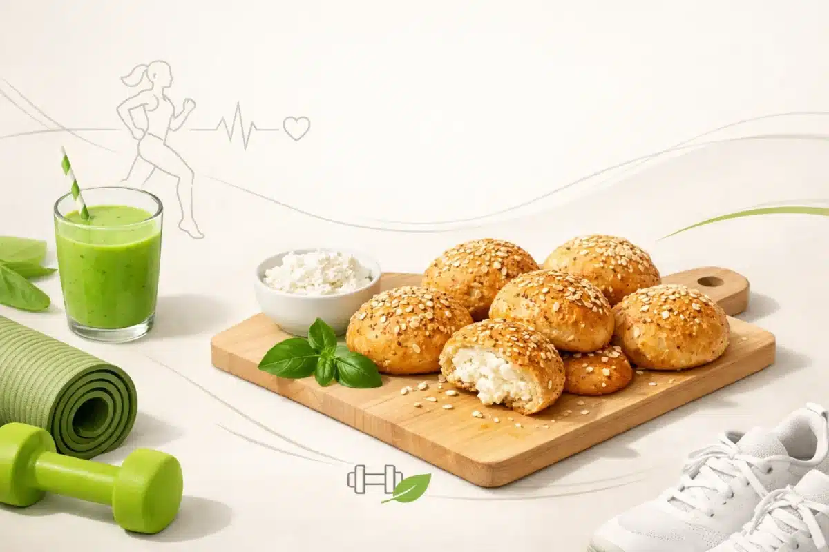 Bułki twarogowe fit