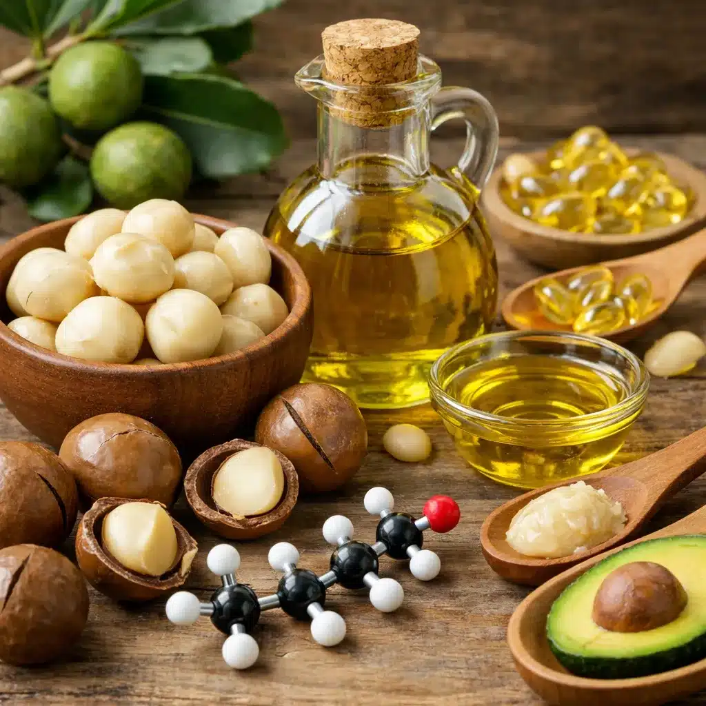 Orzechy makadamia – tłuszcze jednonienasycone