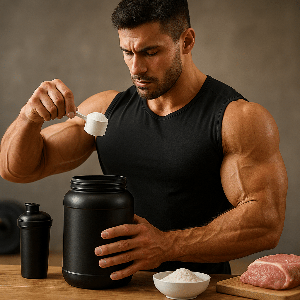 Wpływ leucyny na budowę masy mięśniowej