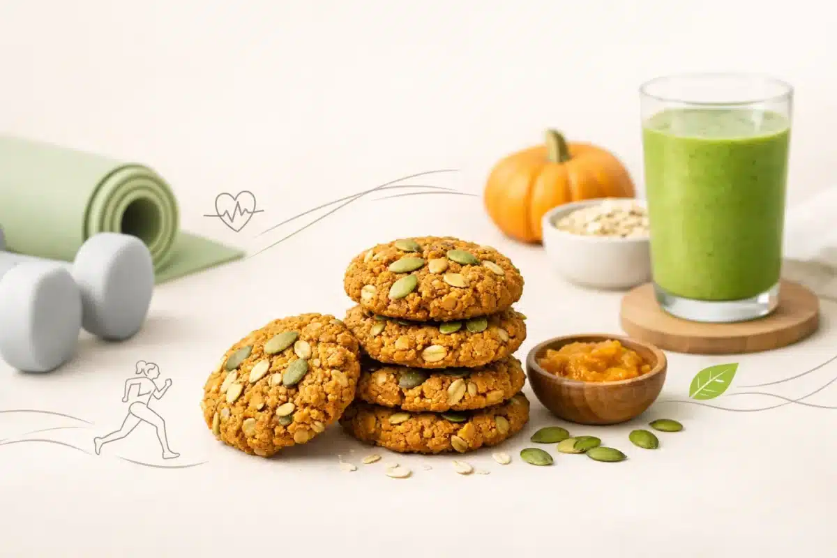 Ciasteczka dyniowe fit