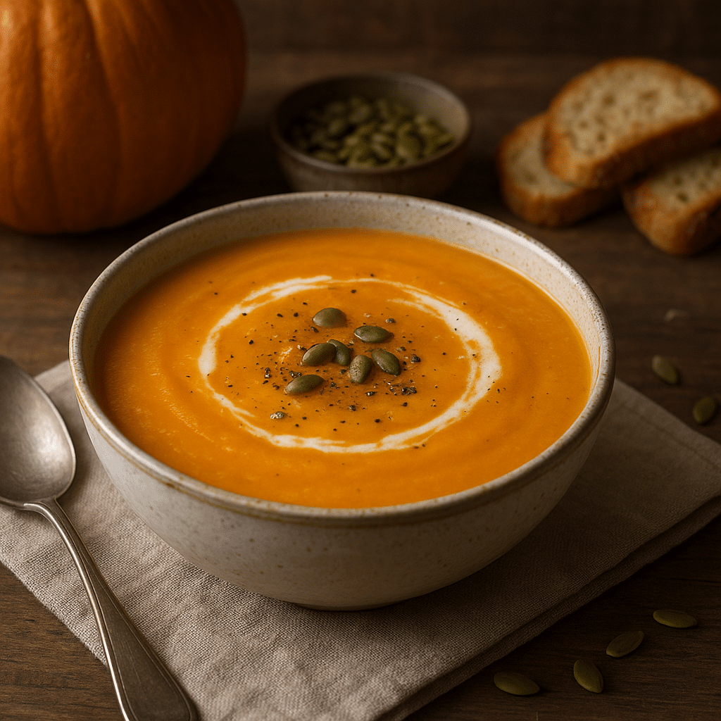 Zupa krem z dyni – kuchnia europejska