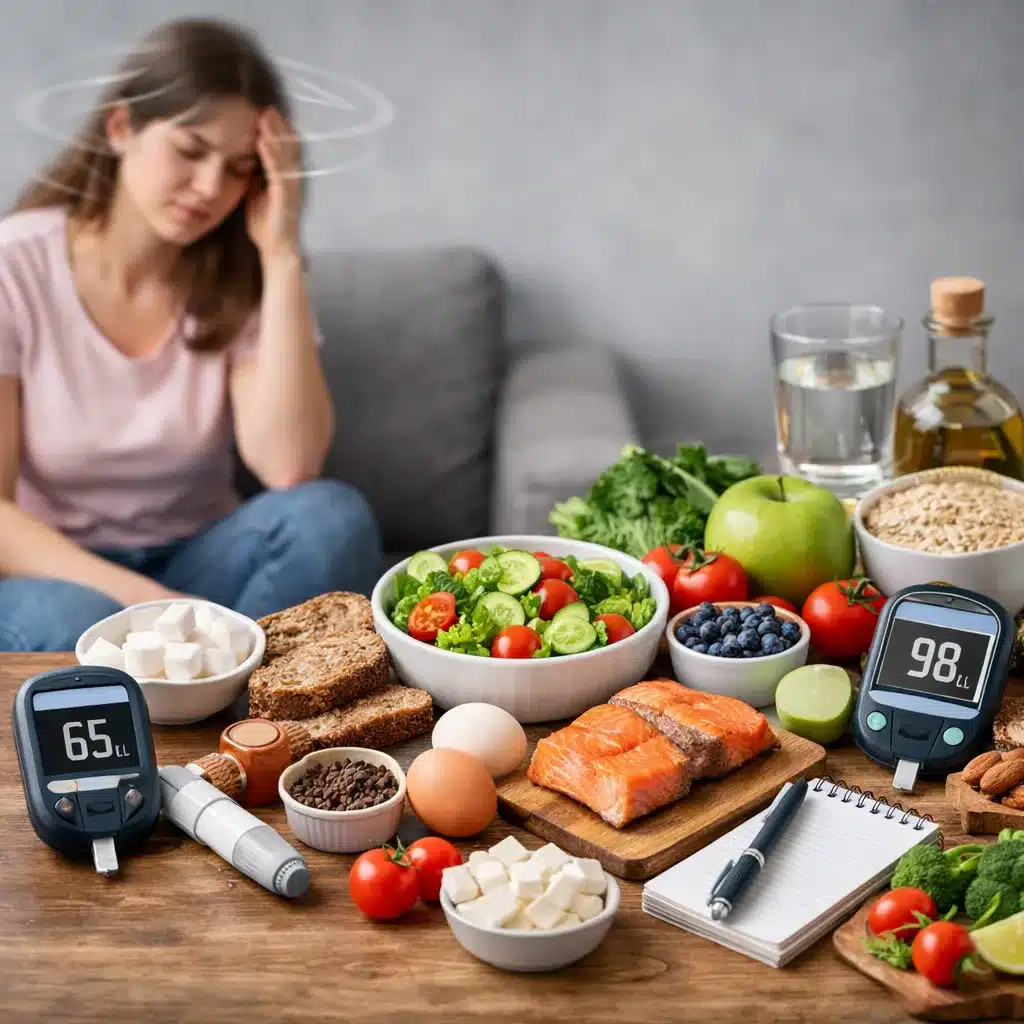 Zawroty głowy a stabilizacja glikemii