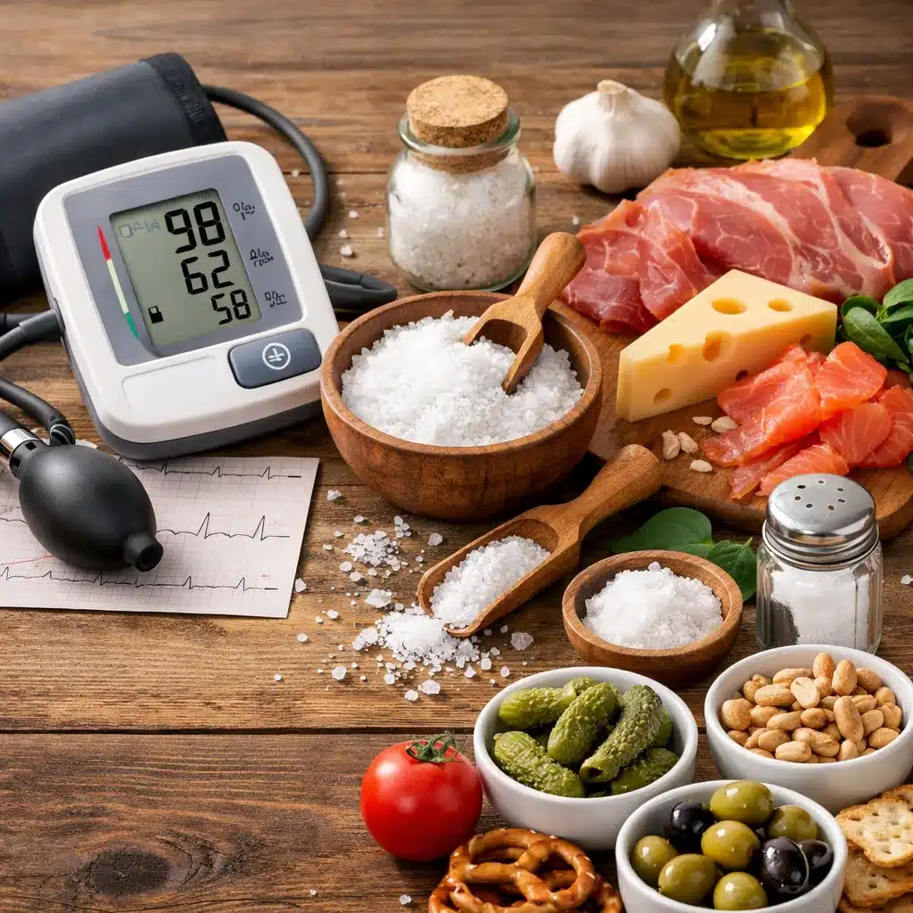 Niskie ciśnienie a odpowiednia podaż sodu