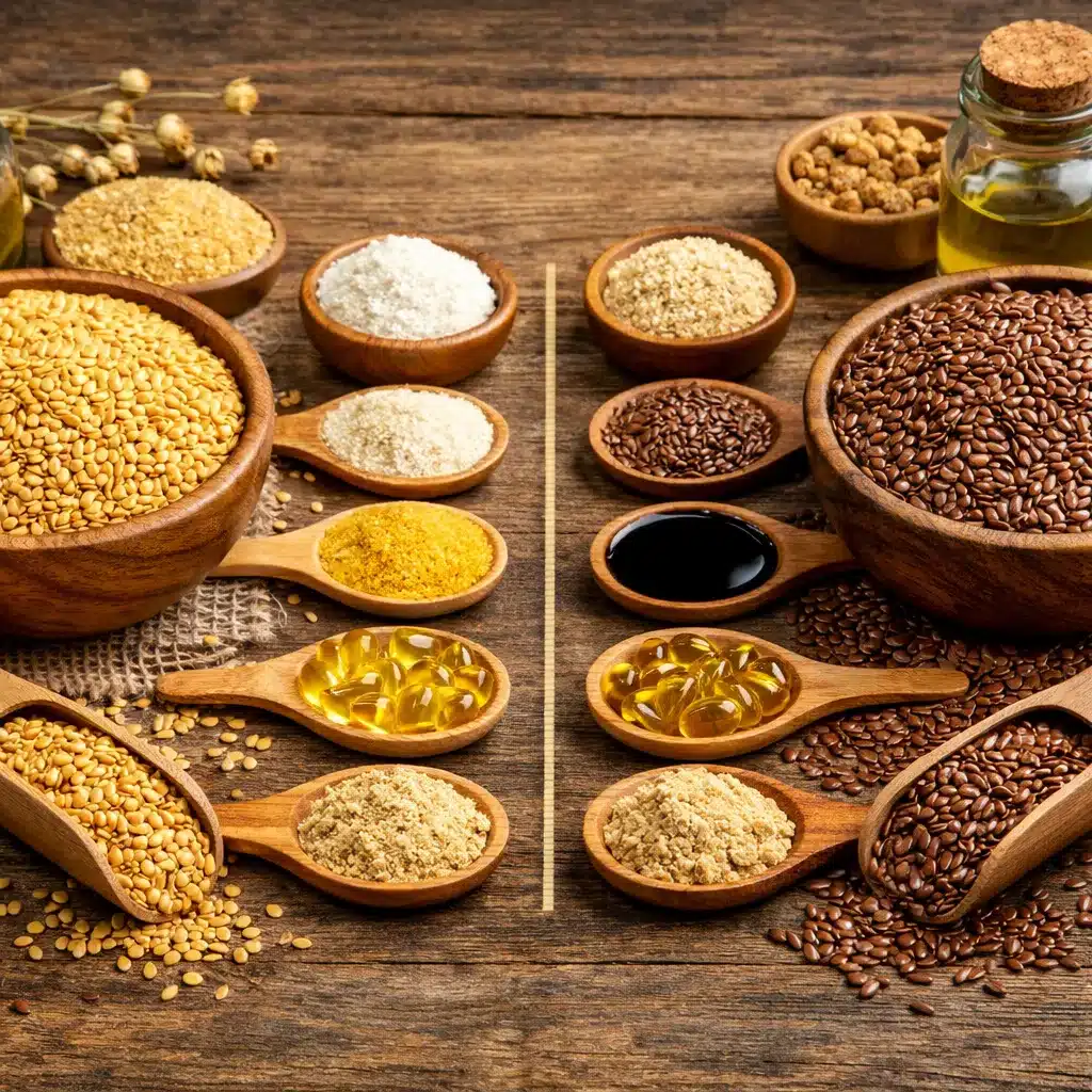 Siemię lniane złote – porównanie z brązowym